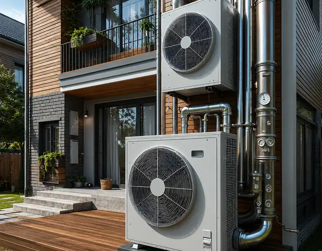 Air to Water Heat Pump Installation